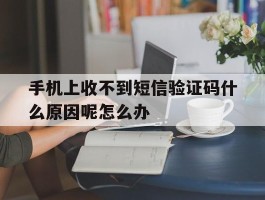 手机上收不到短信验证码什么原因呢怎么办的简单介绍