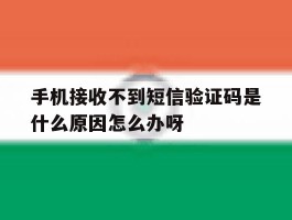 关于手机接收不到短信验证码是什么原因怎么办呀的信息