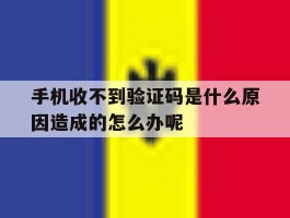 手机收不到验证码是什么原因造成的怎么办呢
