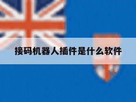 接码机器人插件是什么软件
