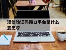 短信验证码接口平台是什么意思呀