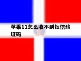 苹果11怎么收不到短信验证码