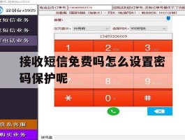接收短信免费吗怎么设置密码保护呢