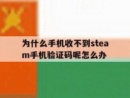 为什么手机收不到steam手机验证码呢怎么办的简单介绍