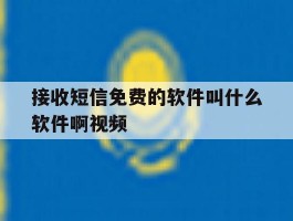 接收短信免费的软件叫什么软件啊视频