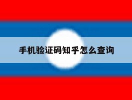 手机验证码知乎怎么查询