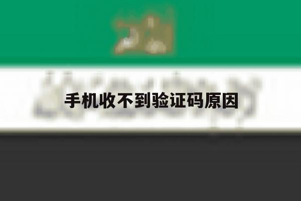 手机收不到验证码原因 手机收不到验证码原因