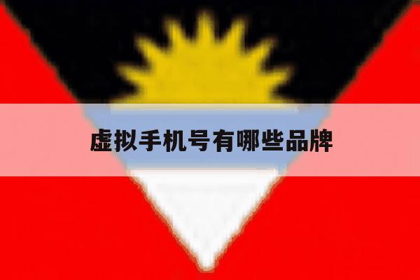 虚拟手机号有哪些品牌 虚拟手机号有哪些品牌