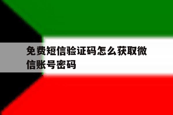 免费短信验证码怎么获取微信账号密码 免费短信验证码怎么获取微信账号密码