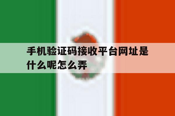 手机验证码接收平台网址是什么呢怎么弄 手机验证码接收平台网址是什么呢怎么弄