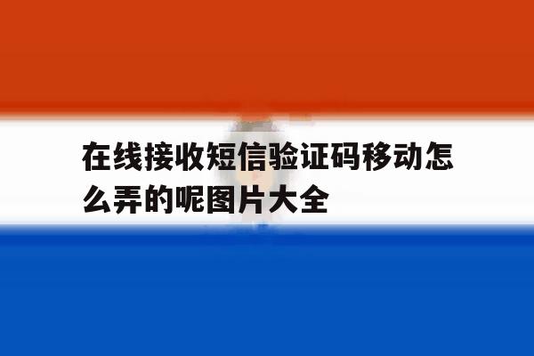 在线接收短信验证码移动怎么弄的呢图片大全 在线接收短信验证码移动怎么弄的呢图片大全