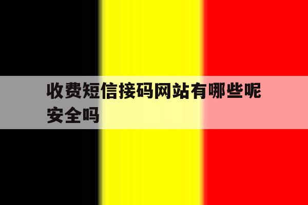 收费短信接码网站有哪些呢安全吗 收费短信接码网站有哪些呢安全吗