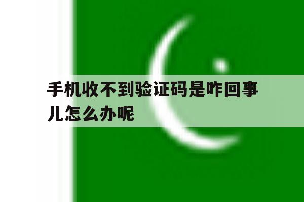 手机收不到验证码是咋回事儿怎么办呢 手机收不到验证码是咋回事儿怎么办呢