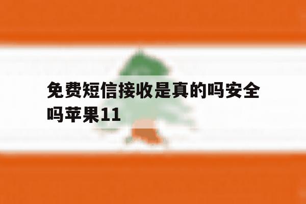 免费短信接收是真的吗安全吗苹果11 免费短信接收是真的吗安全吗苹果11