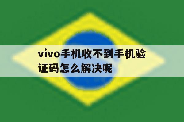 vivo手机收不到手机验证码怎么解决呢 vivo手机收不到手机验证码怎么解决呢