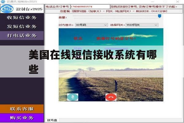 美国在线短信接收系统有哪些 美国在线短信接收系统有哪些