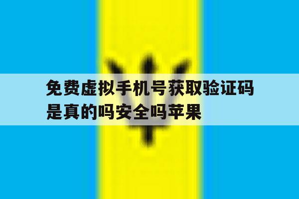 免费虚拟手机号获取验证码是真的吗安全吗苹果的简单介绍 免费虚拟手机号获取验证码是真的吗安全吗苹果的简单介绍