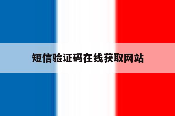 短信验证码在线获取网站 短信验证码在线获取网站