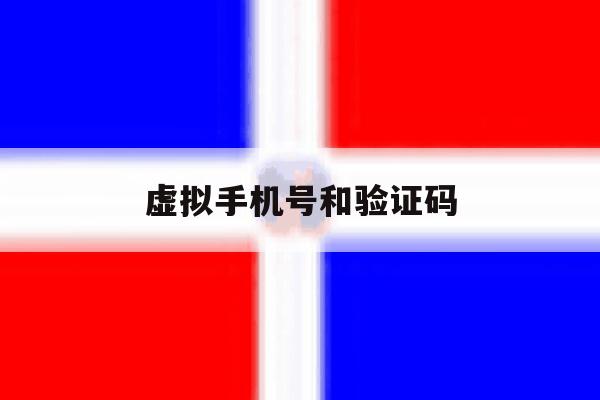 虚拟手机号和验证码 虚拟手机号和验证码
