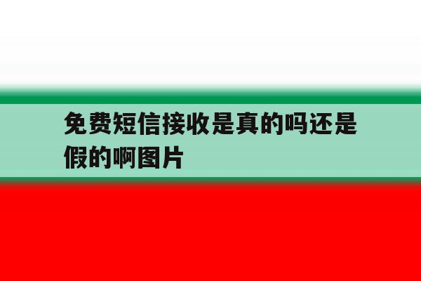 免费短信接收是真的吗还是假的啊图片 免费短信接收是真的吗还是假的啊图片