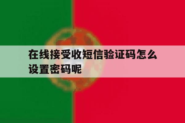 在线接受收短信验证码怎么设置密码呢 在线接受收短信验证码怎么设置密码呢