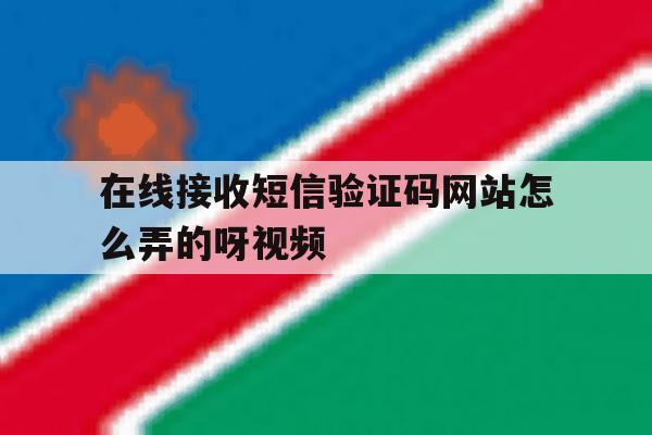 在线接收短信验证码网站怎么弄的呀视频 在线接收短信验证码网站怎么弄的呀视频